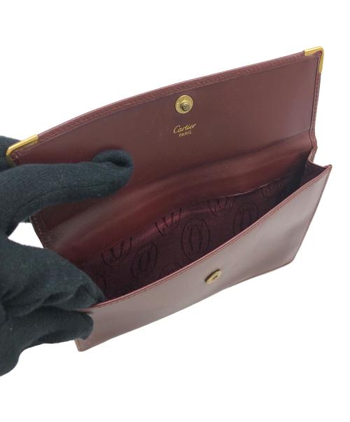 Cartier（カルティエ）Cartier (カルティエ) ウエストバッグ ボルドーの古着・服飾アイテム