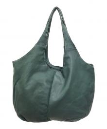 DAKOTA（ダコタ）の古着「レザーハンドバッグ」｜オリーブ