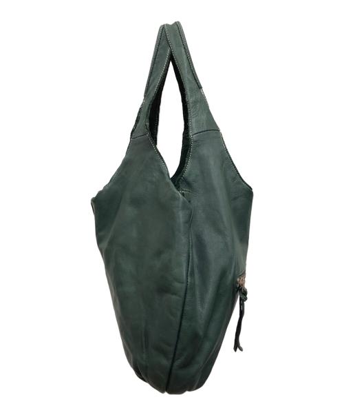 DAKOTA（ダコタ）Dakota (ダコタ) レザーハンドバッグ オリーブの古着・服飾アイテム