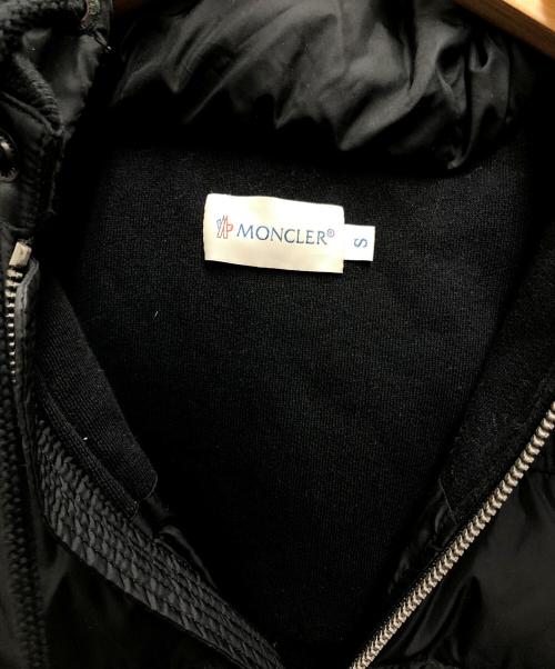 MONCLER（モンクレール）MONCLER (モンクレール) ダウンベスト ブラック サイズ:Sの古着・服飾アイテム