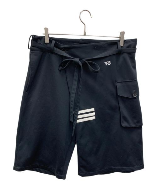 Y-3（ワイスリー）Y-3 (ワイスリー) 変形ショートパンツ ブラック サイズ:Sの古着・服飾アイテム
