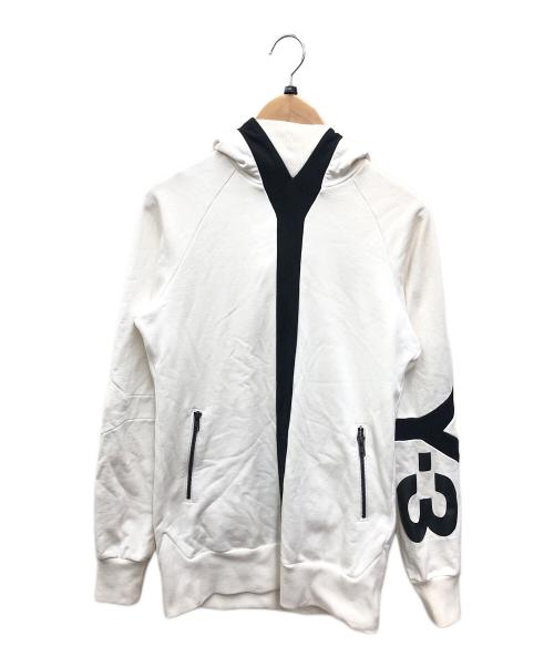 Y-3（ワイスリー）Y-3 (ワイスリー) パーカー ホワイト サイズ:XSの古着・服飾アイテム