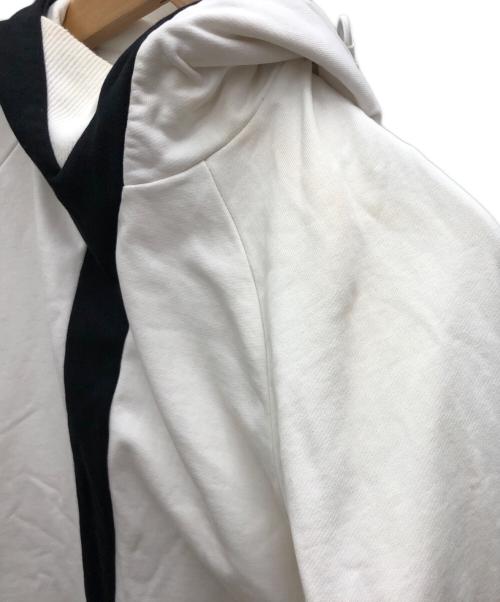 Y-3（ワイスリー）Y-3 (ワイスリー) パーカー ホワイト サイズ:XSの古着・服飾アイテム
