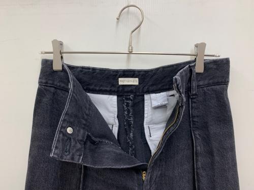 PROTAGONIST（プロタゴニスト）PROTAGONIST (プロタゴニスト) デニムワイドパンツ ブラック サイズ:1の古着・服飾アイテム