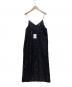 Apart by (アパートバイ) ラメフェザーキャミソールワンピース ブラック サイズ:Free 未使用品：4000円