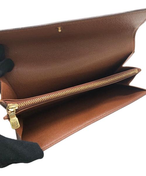 LOUIS VUITTON（ルイ ヴィトン）LOUIS VUITTON (ルイ ヴィトン) 長財布 ブラウンの古着・服飾アイテム