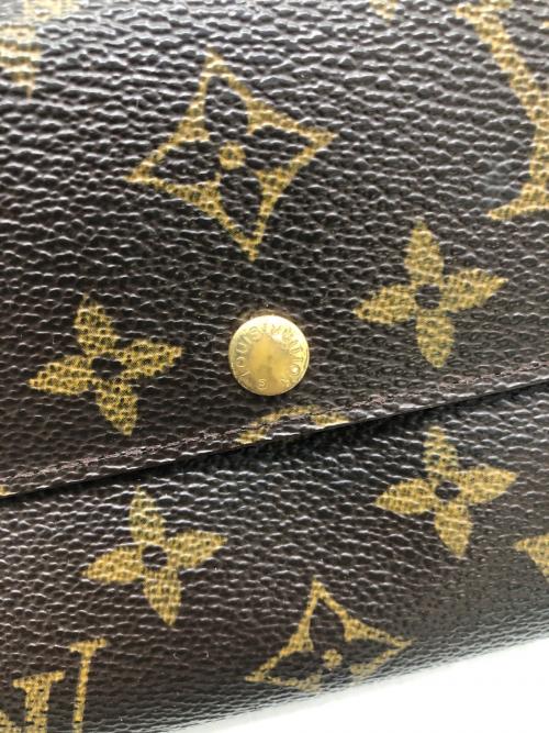 LOUIS VUITTON（ルイ ヴィトン）LOUIS VUITTON (ルイ ヴィトン) 長財布 ブラウンの古着・服飾アイテム