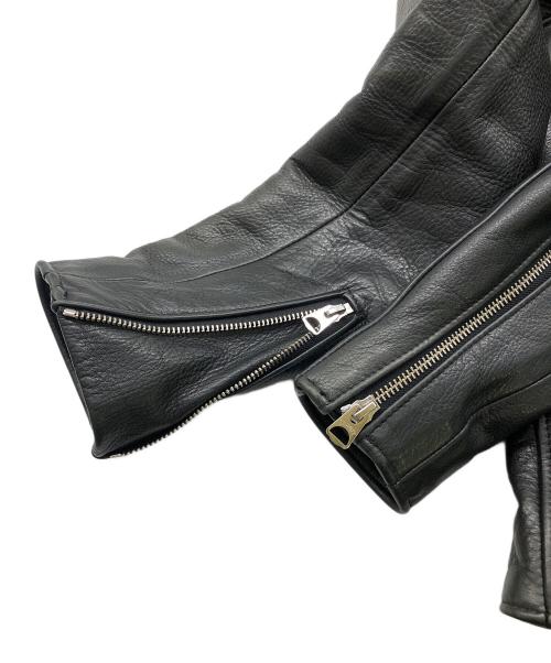 Schott（ショット）shott (ショット) レザージャケット ブラック サイズ:34の古着・服飾アイテム
