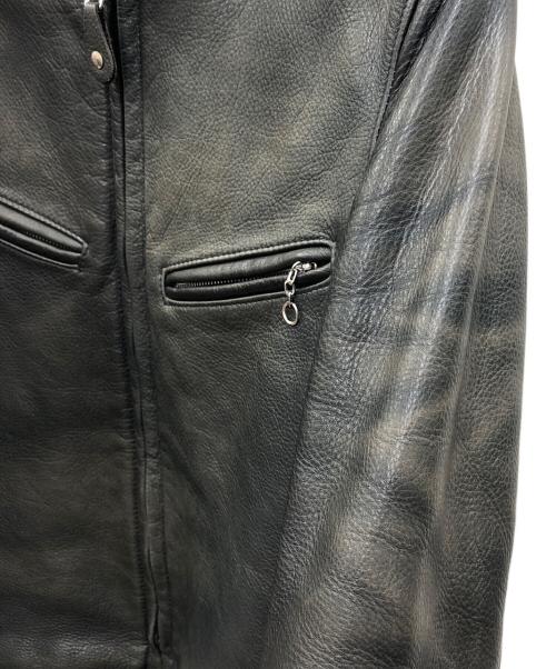 Schott（ショット）shott (ショット) レザージャケット ブラック サイズ:34の古着・服飾アイテム
