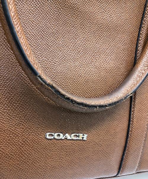 COACH（コーチ）COACH (コーチ) ビジネスバッグ ブラウンの古着・服飾アイテム