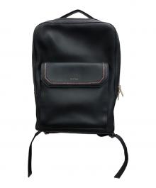 PAUL SMITH（ポールスミス）の古着「スクエアリュック」｜ブラック