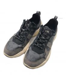 COACH（コーチ）の古着「スニーカー」｜ブラック×ホワイト