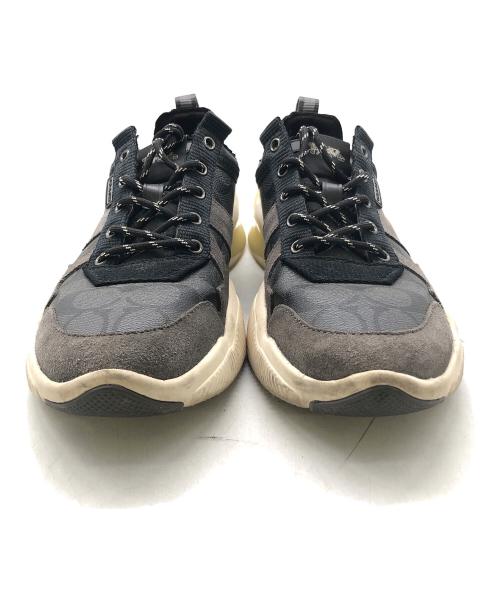 COACH（コーチ）COACH (コーチ) スニーカー ブラック×ホワイト サイズ:24.5の古着・服飾アイテム