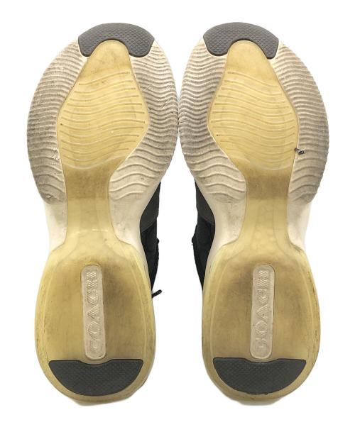 COACH（コーチ）COACH (コーチ) スニーカー ブラック×ホワイト サイズ:24.5の古着・服飾アイテム