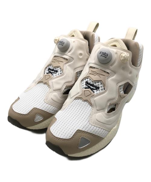 REEBOK（リーボック）REEBOK (リーボック) インスタ ポンプフューリー スニーカー ホワイト×ベージュ サイズ:26の古着・服飾アイテム
