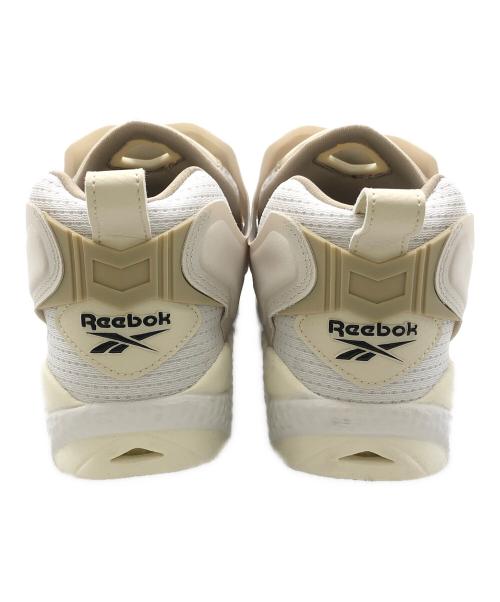 REEBOK（リーボック）REEBOK (リーボック) インスタ ポンプフューリー スニーカー ホワイト×ベージュ サイズ:26の古着・服飾アイテム