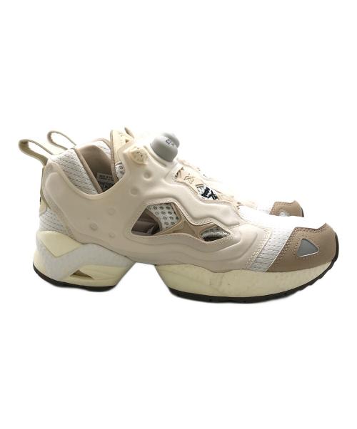 REEBOK（リーボック）REEBOK (リーボック) インスタ ポンプフューリー スニーカー ホワイト×ベージュ サイズ:26の古着・服飾アイテム