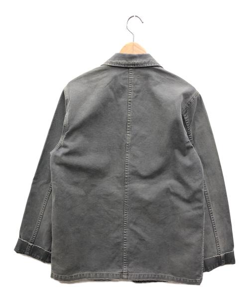 NIGEL CABOURN LYBRO（ナイジェルケーボン ライブロ）NIGEL CABOURN LYBRO (ナイジェルケーボン ライブロ) デニムジャケット グレー サイズ:48の古着・服飾アイテム