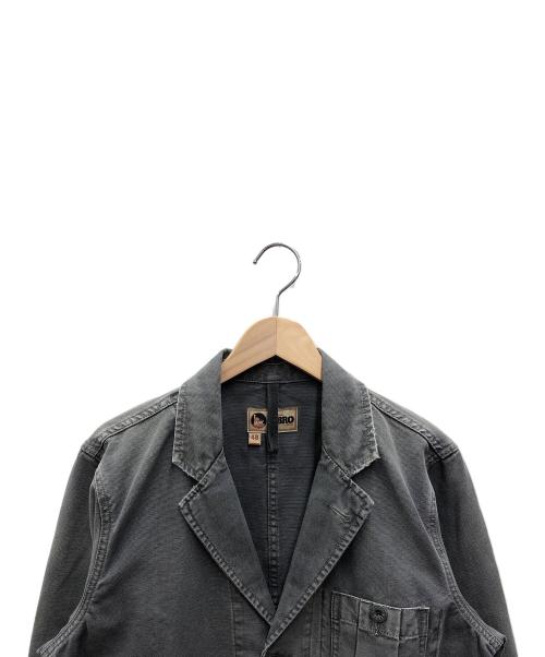 NIGEL CABOURN LYBRO（ナイジェルケーボン ライブロ）NIGEL CABOURN LYBRO (ナイジェルケーボン ライブロ) デニムジャケット グレー サイズ:48の古着・服飾アイテム