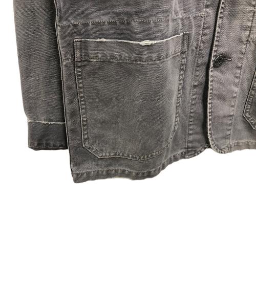 NIGEL CABOURN LYBRO（ナイジェルケーボン ライブロ）NIGEL CABOURN LYBRO (ナイジェルケーボン ライブロ) デニムジャケット グレー サイズ:48の古着・服飾アイテム