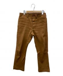 SASSAFRAS（ササフラス）の古着「ストレートパンツ」｜ブラウン