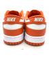 NIKE (ナイキ) スニーカー オレンジ×ホワイト サイズ:UK8 未使用品：8000円