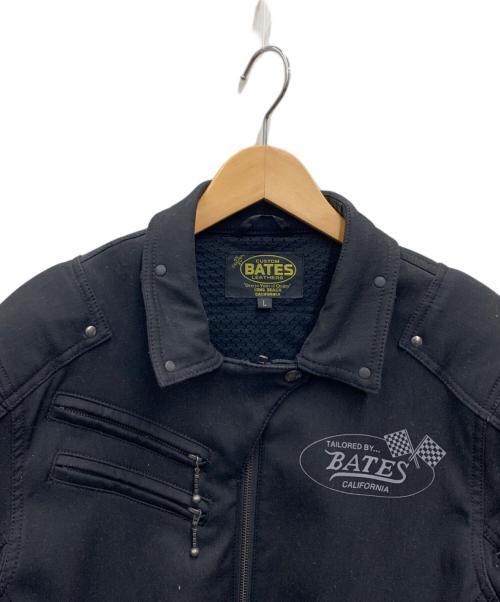 BATES（ベイツ）BATES (ベイツ) ライダージャケット ブラック サイズ:Lの古着・服飾アイテム