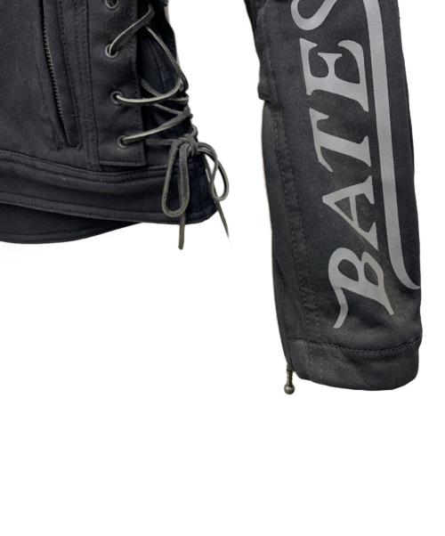 BATES（ベイツ）BATES (ベイツ) ライダージャケット ブラック サイズ:Lの古着・服飾アイテム