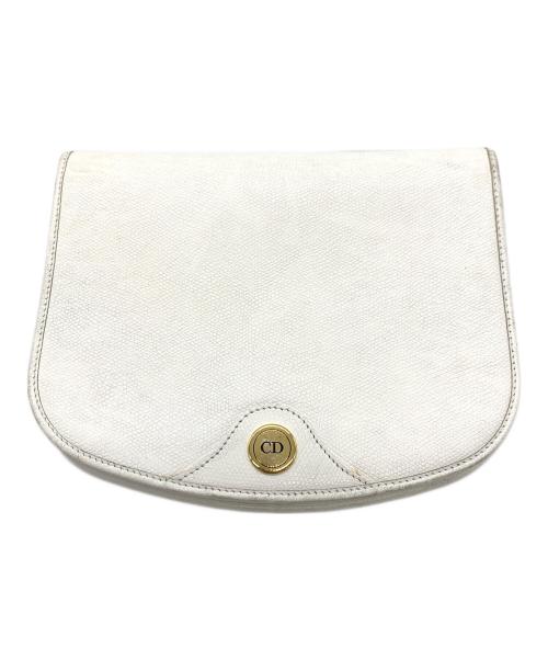 Christian Dior（クリスチャン ディオール）Christian Dior (クリスチャン ディオール) ショルダーバッグ ホワイトの古着・服飾アイテム