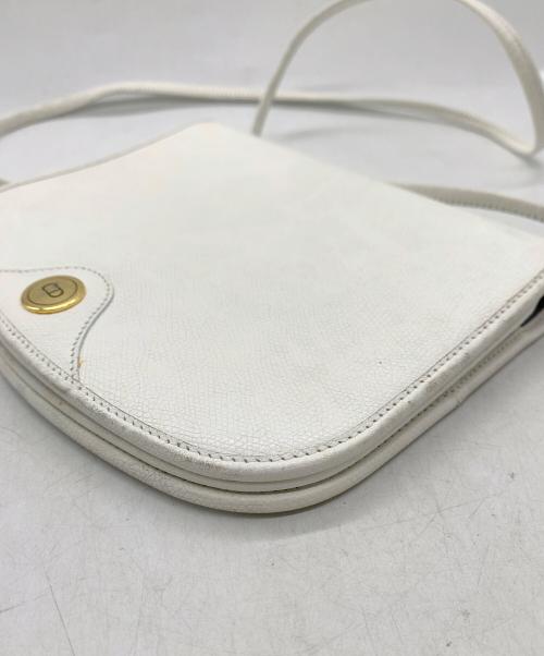 Christian Dior（クリスチャン ディオール）Christian Dior (クリスチャン ディオール) ショルダーバッグ ホワイトの古着・服飾アイテム