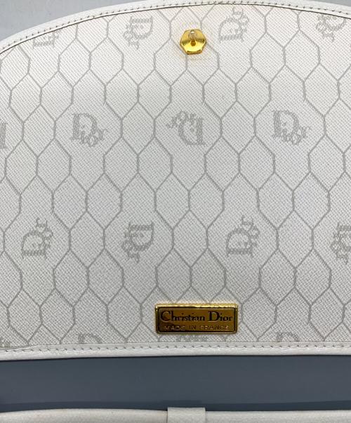 Christian Dior（クリスチャン ディオール）Christian Dior (クリスチャン ディオール) ショルダーバッグ ホワイトの古着・服飾アイテム