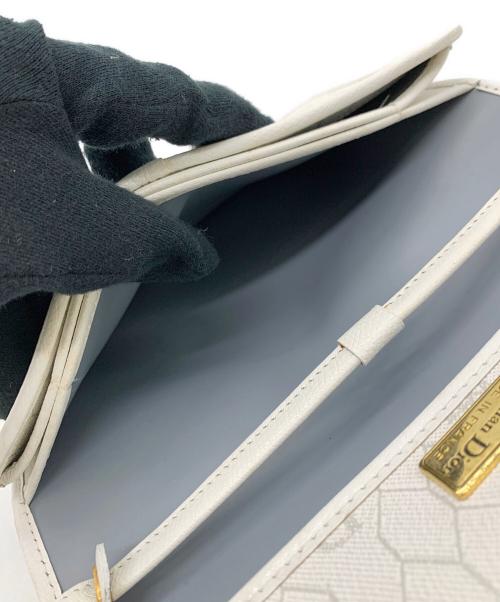 Christian Dior（クリスチャン ディオール）Christian Dior (クリスチャン ディオール) ショルダーバッグ ホワイトの古着・服飾アイテム