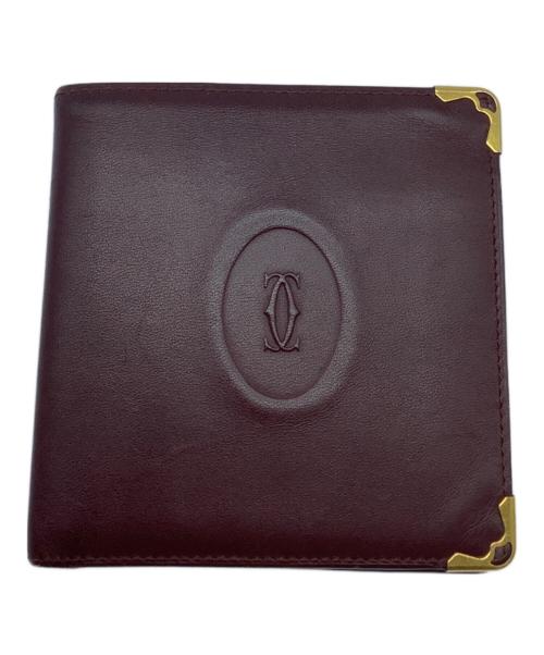 Cartier（カルティエ）Cartier (カルティエ) 2つ折り財布 ブラウンの古着・服飾アイテム