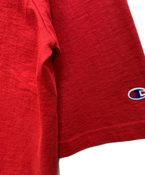 Champion（チャンピオン）Champion (チャンピオン) Tシャツ レッド サイズ:M 未使用品の古着・服飾アイテム