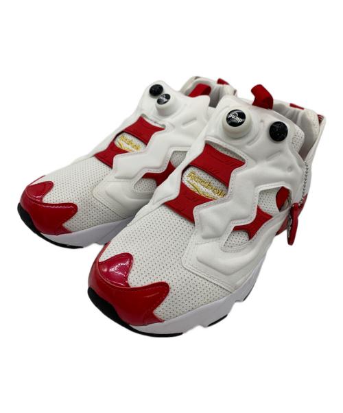 REEBOK（リーボック）REEBOK (リーボック) INSTAPUMP FURY(インスタ ポンプフューリー) ホワイト×レッド サイズ:27.5の古着・服飾アイテム