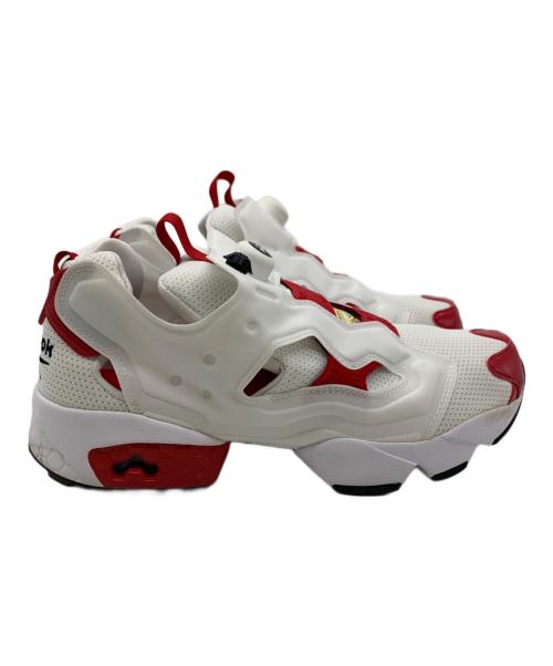 REEBOK（リーボック）REEBOK (リーボック) INSTAPUMP FURY(インスタ ポンプフューリー) ホワイト×レッド サイズ:27.5の古着・服飾アイテム