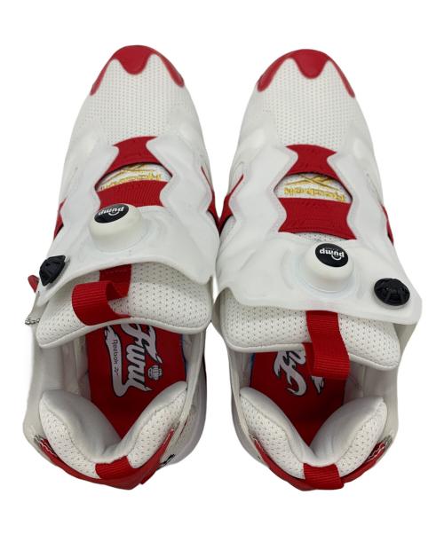 REEBOK（リーボック）REEBOK (リーボック) INSTAPUMP FURY(インスタ ポンプフューリー) ホワイト×レッド サイズ:27.5の古着・服飾アイテム