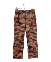 ISAMU KATAYAMA BACKLASH（イサムカタヤマ・バックラッシュ）の古着「迷彩ペイントカーゴパンツ」｜ブラウン
