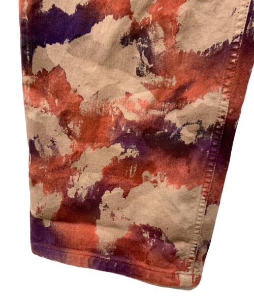 ISAMU KATAYAMA BACKLASH（イサムカタヤマ・バックラッシュ）ISAMU KATAYAMA BACKLASH (イサムカタヤマ・バックラッシュ) 迷彩ペイントカーゴパンツ ブラウン サイズ:XSの古着・服飾アイテム