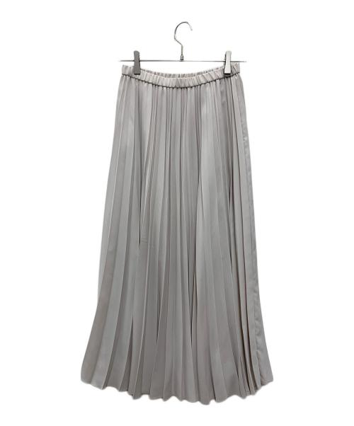 BEAUTY&YOUTH（ビューティーアンドユース）BEAUTY&YOUTH (ビューティーアンドユース) ツイルプリーツマキシスカート アイボリー サイズ:Mの古着・服飾アイテム