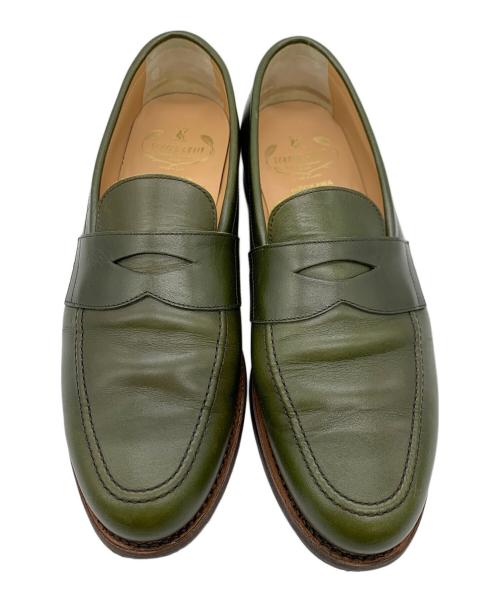 SCOTCH GRAIN（スコッチグレイン）SCOTCH GRAIN (スコッチグレイン) コインローファー グリーン サイズ:26の古着・服飾アイテム