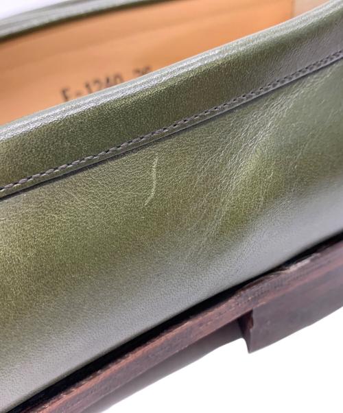 SCOTCH GRAIN（スコッチグレイン）SCOTCH GRAIN (スコッチグレイン) コインローファー グリーン サイズ:26の古着・服飾アイテム