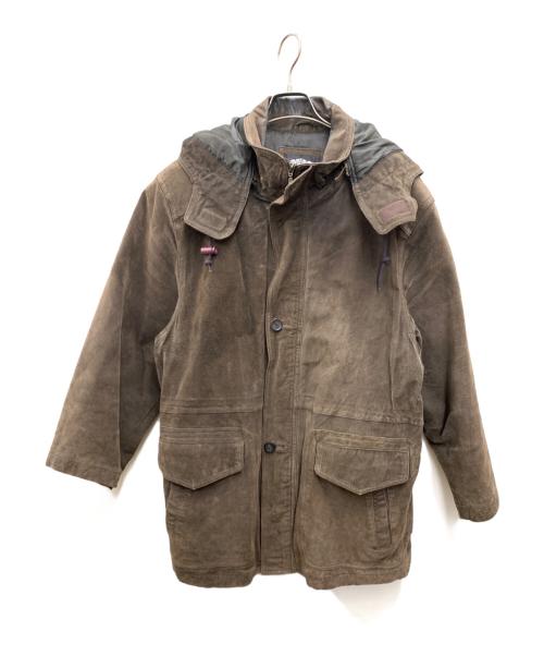 DURANTE（デュランテ）durante (デュランテ) レザージャケット ブラウン サイズ:Mの古着・服飾アイテム