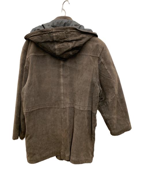 DURANTE（デュランテ）durante (デュランテ) レザージャケット ブラウン サイズ:Mの古着・服飾アイテム