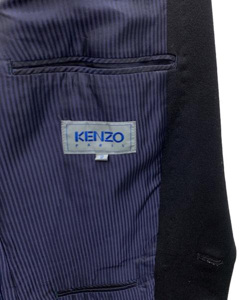 KENZO（ケンゾー）KENZO (ケンゾー) テーラードジャケット ブラック サイズ:Mの古着・服飾アイテム