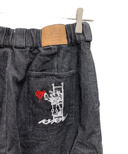 kaoyorinakami（カオヨリナカミ）kaoyorinakami (カオヨリナカミ) デニムパンツ ブラック サイズ:Mの古着・服飾アイテム
