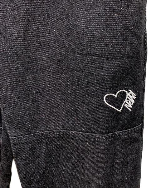 kaoyorinakami（カオヨリナカミ）kaoyorinakami (カオヨリナカミ) デニムパンツ ブラック サイズ:Mの古着・服飾アイテム