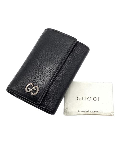GUCCI（グッチ）GUCCI (グッチ) GUCCI キーケース ブラックの古着・服飾アイテム