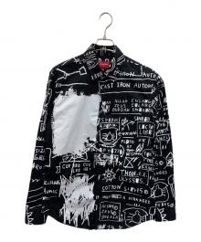 SUPREME（シュプリーム）の古着「バスキア総柄長袖シャツ」｜ブラック