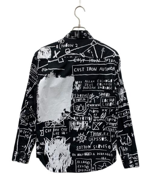 SUPREME（シュプリーム）Supreme (シュプリーム) バスキア総柄長袖シャツ ブラック サイズ:Sの古着・服飾アイテム